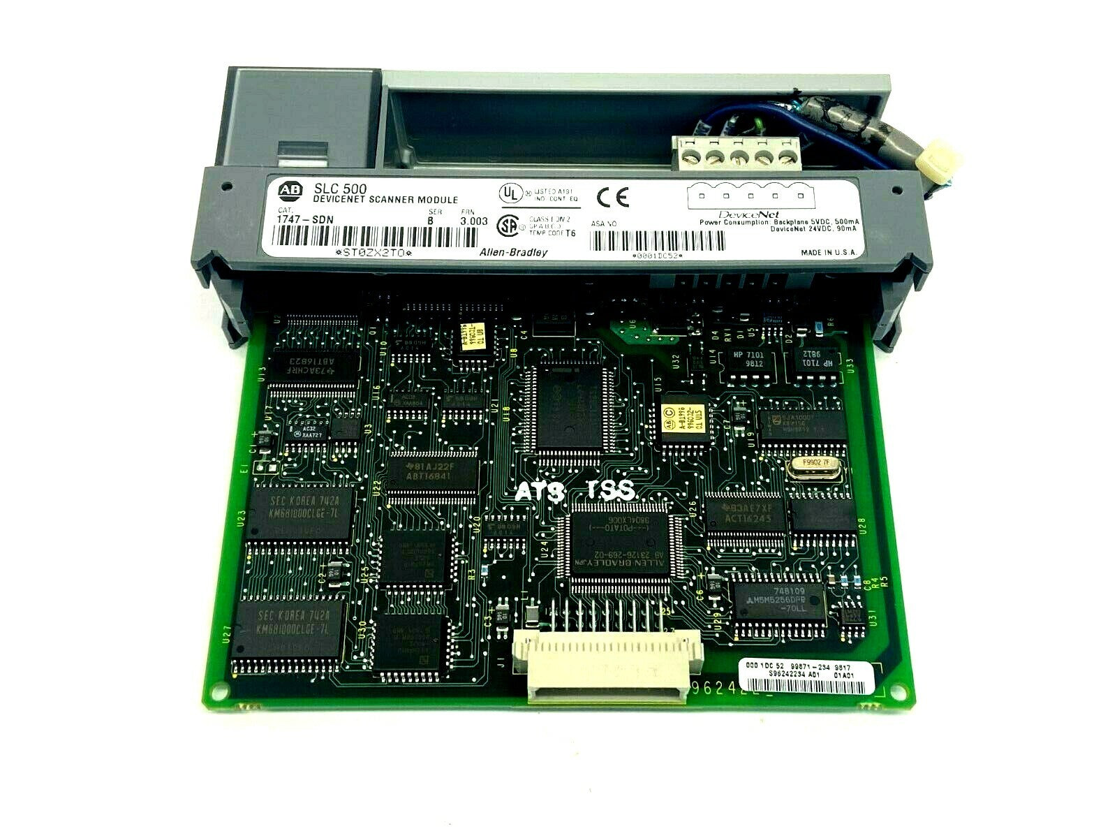 1747-SDN | Allen Bradley Ser B Devicenet Scanner Module - Used - Maverick Industrial Sales