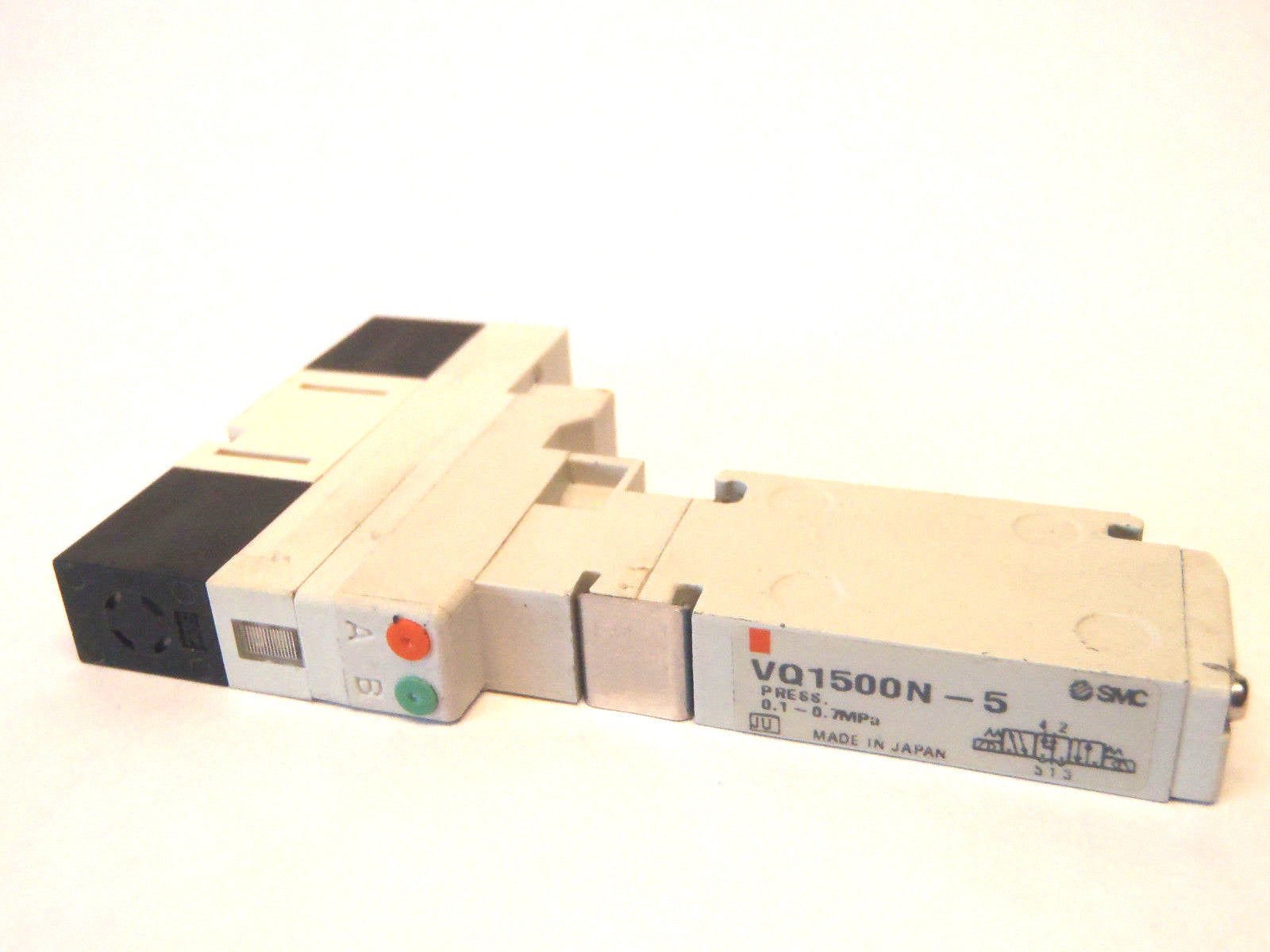 SMC VQ1500N-5 Solenoid Valve 0.1-0.7MPa - Used - Maverick Industrial Sales
