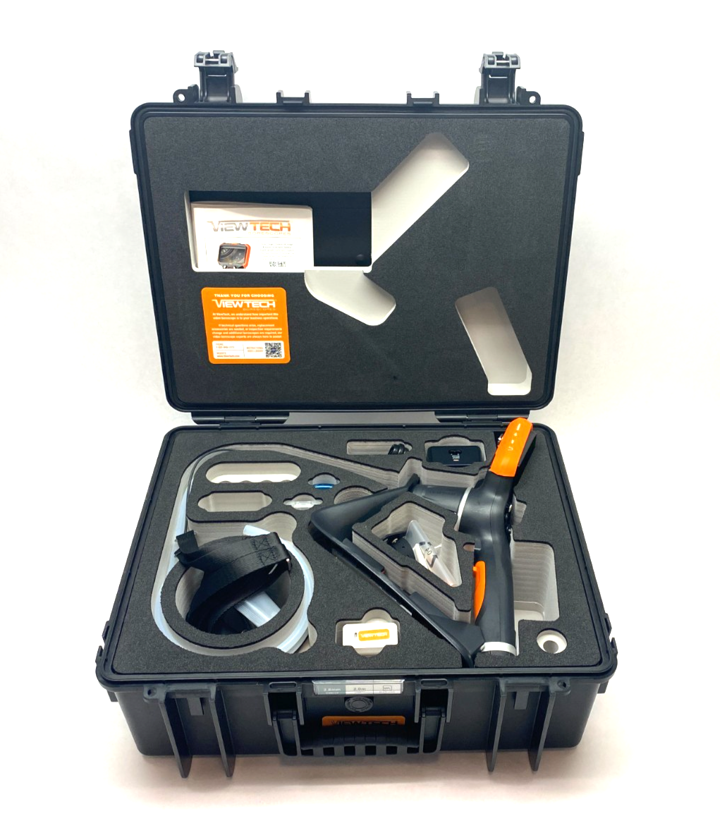 Viewtech VJ-4 Articulating Video Borescope, Measurement, Touchscreen/Stylus Int - Maverick Industrial Sales