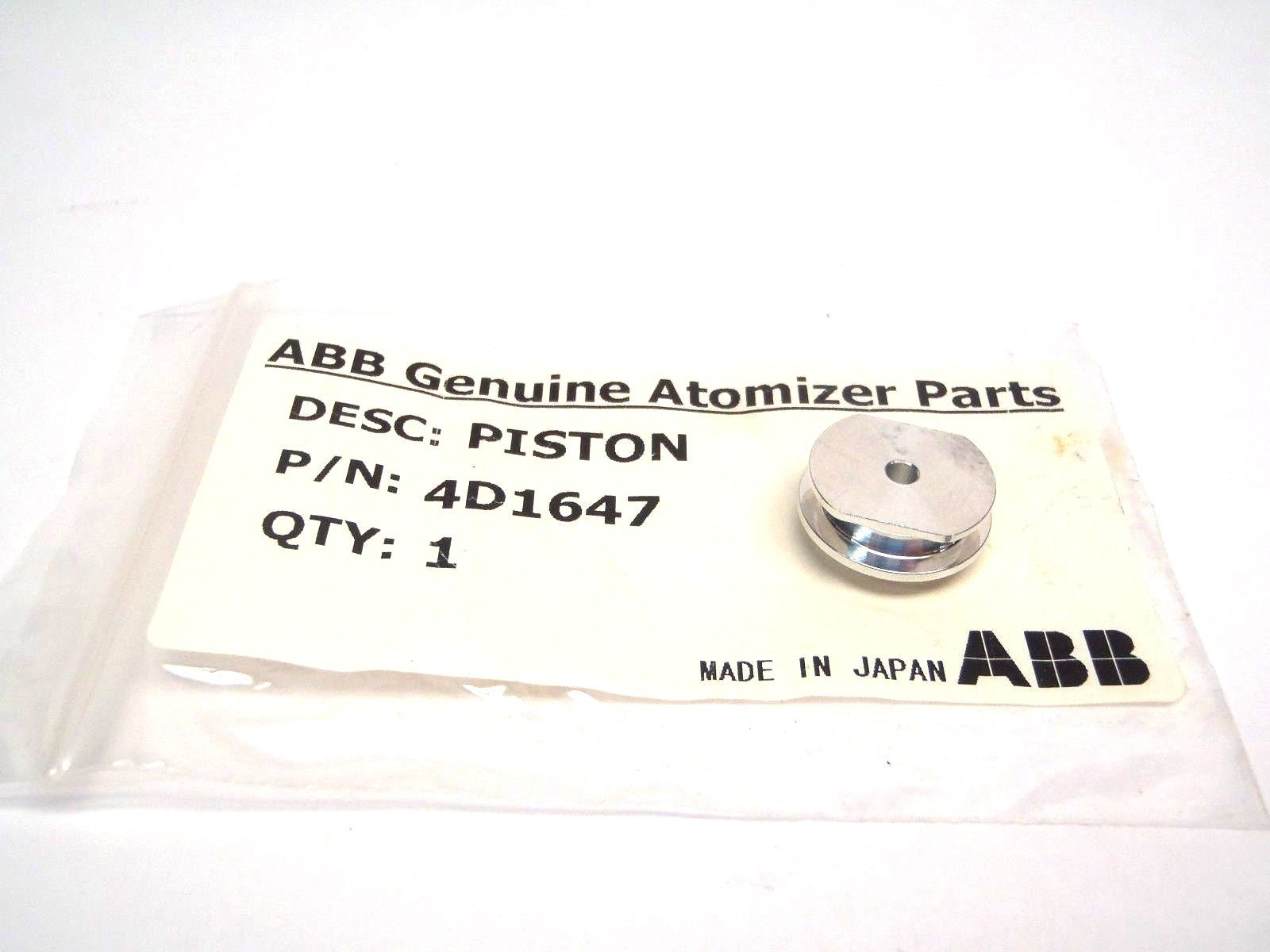 ABB 4D1647 Piston Genuine Parts for Paint Robobel Robot - New – Open box - Maverick Industrial Sales