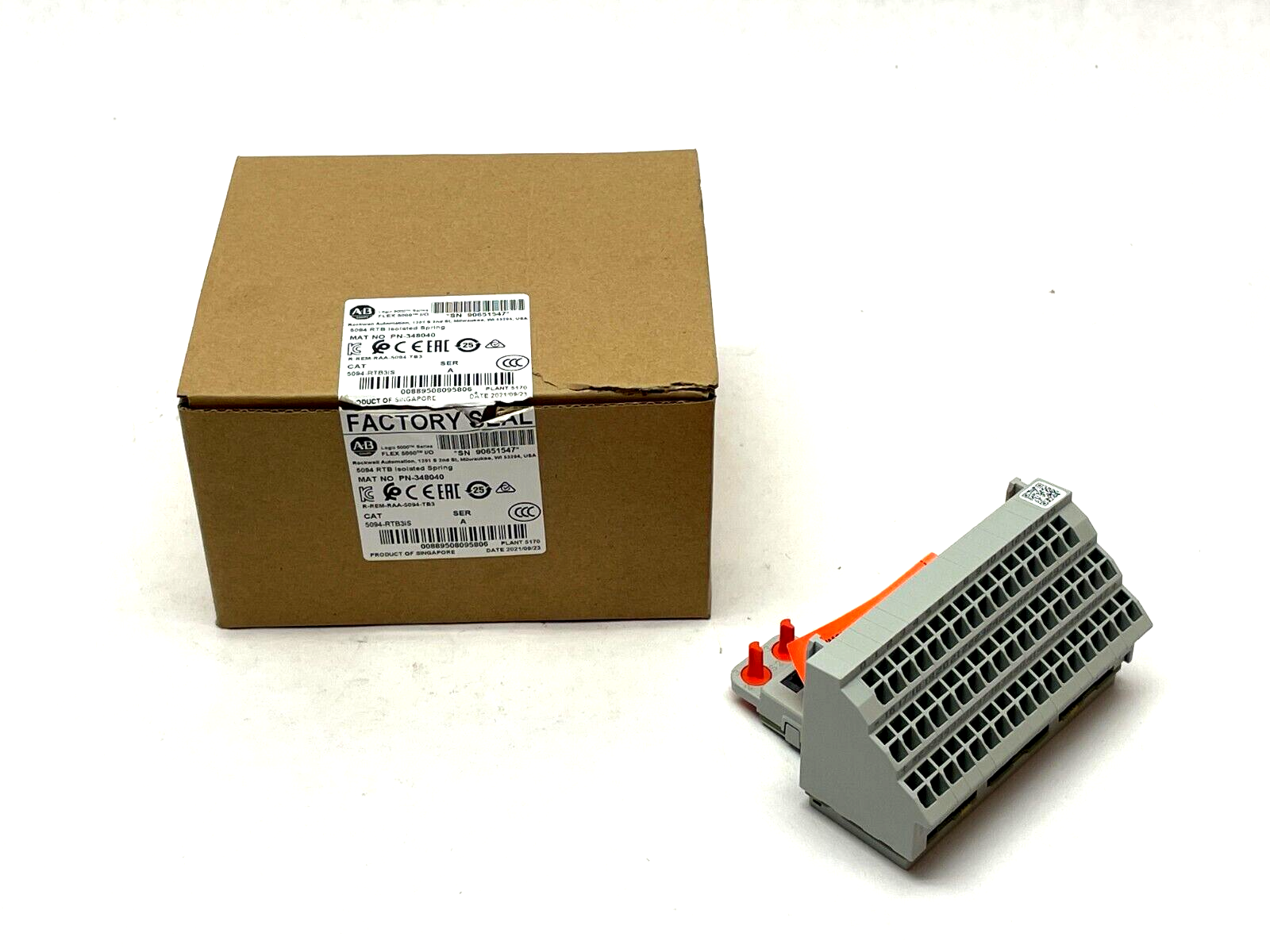 5094-RTB3IS | Allen Bradley Ser. A Isolated Spring - New – Open box - Maverick Industrial Sales