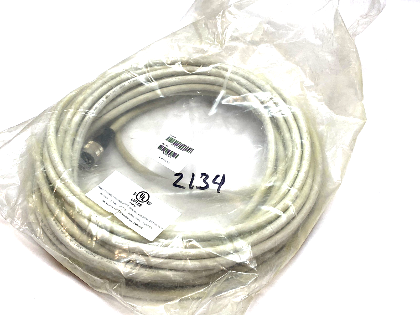 6XV1822-5BN15 | Siemens Power Cable 7/8" 5-Pole 15m 600V - New – Open box - Maverick Industrial Sales