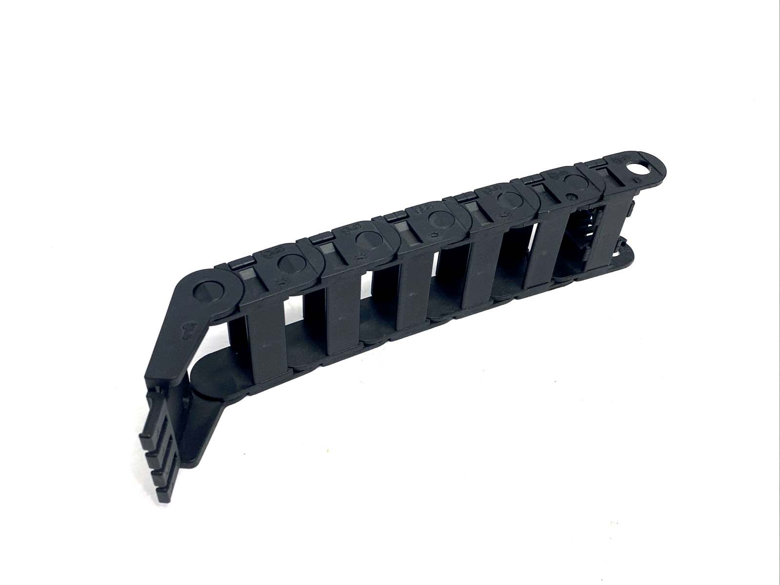 Igus B15-038-038-0 Series B15 E-Chain 6 Links & 1038-3PZ Tiewrap Bracket 8" OAL - Maverick Industrial Sales