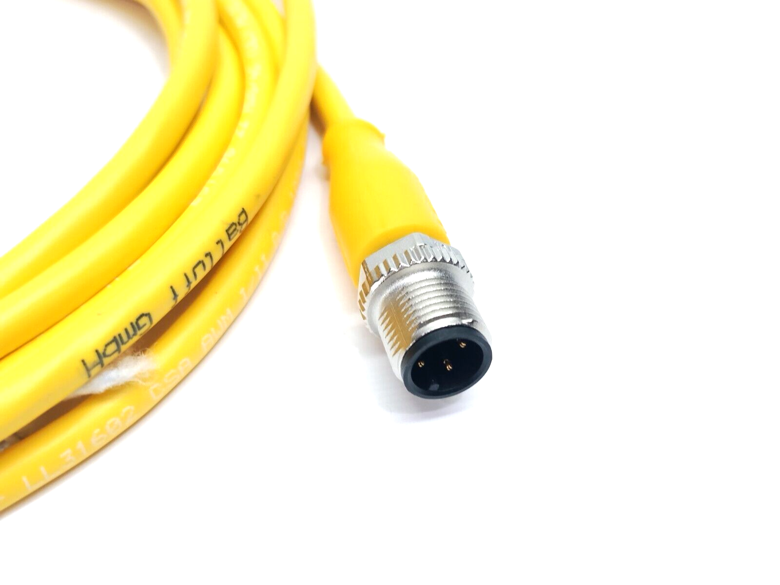 Balluff BCC060T Double Ended Cordset M12 3m BCC M425-M414-3A-304-EX44T2-030 - Maverick Industrial Sales