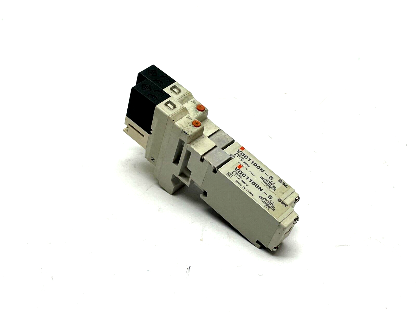 VQC1100N-5 | SMC Solenoid Valve LOT OF 2 - Used - Maverick Industrial Sales