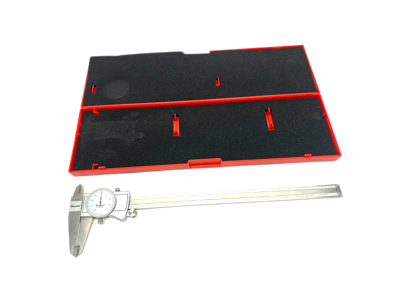 Starrett 3202-12 Graduation Dial Caliper 0-12", .001" - New – Open box - Maverick Industrial Sales