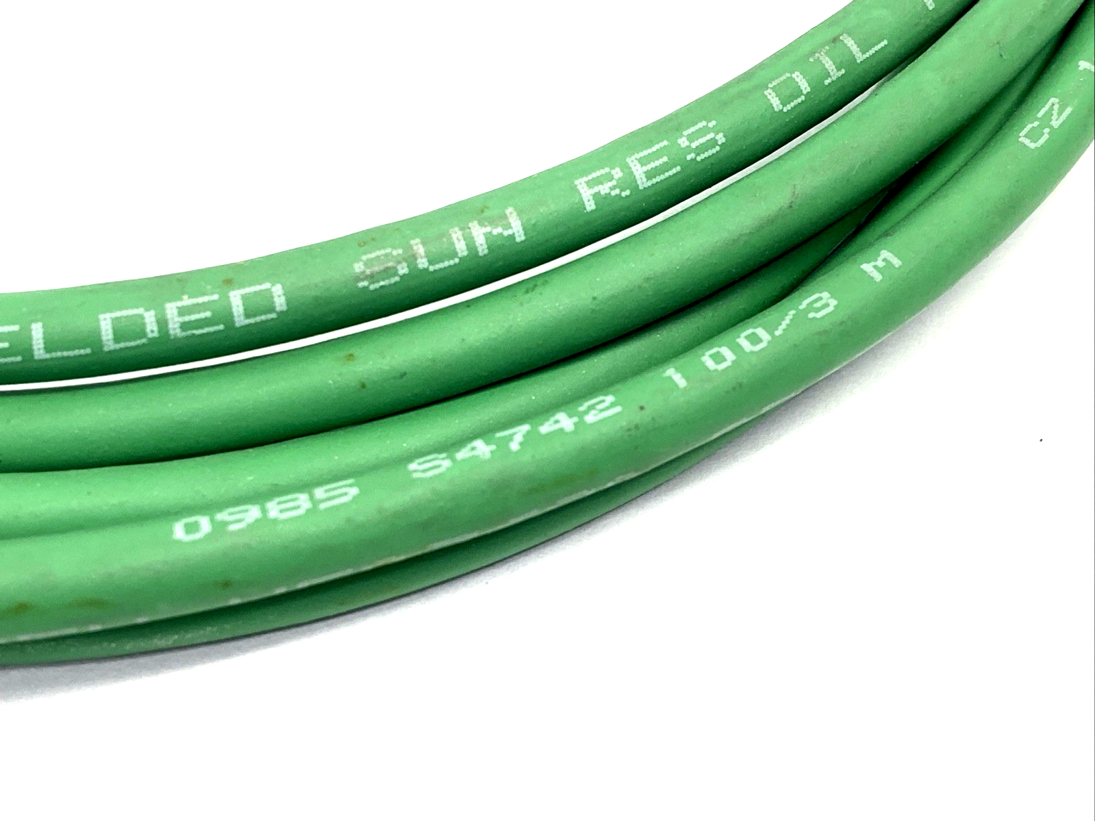 Lumberg 0985 S4742 100/3 M Profinet Double-Ended Cordset 4-Pin M12 Male 3m 4622 - Used - Maverick Industrial Sales