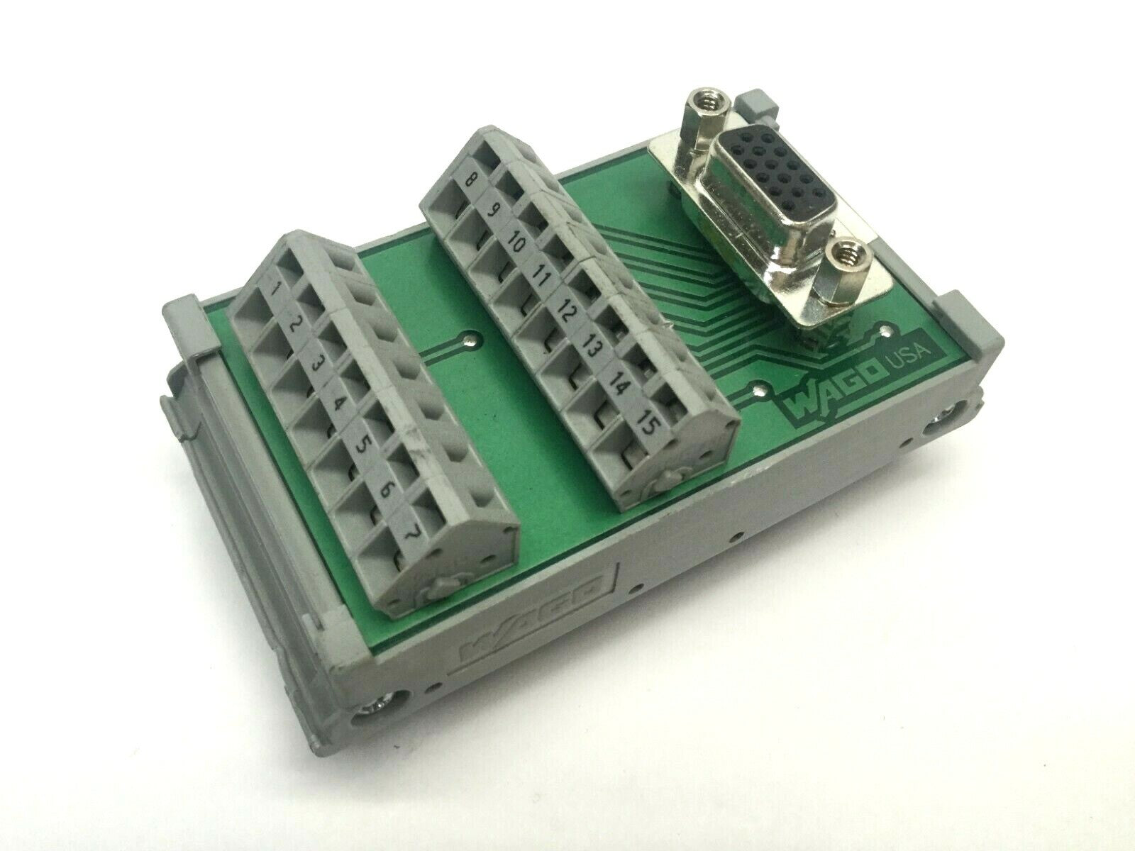 Wago D Sub 15 Terminal Module 312DV - Used - Maverick Industrial Sales