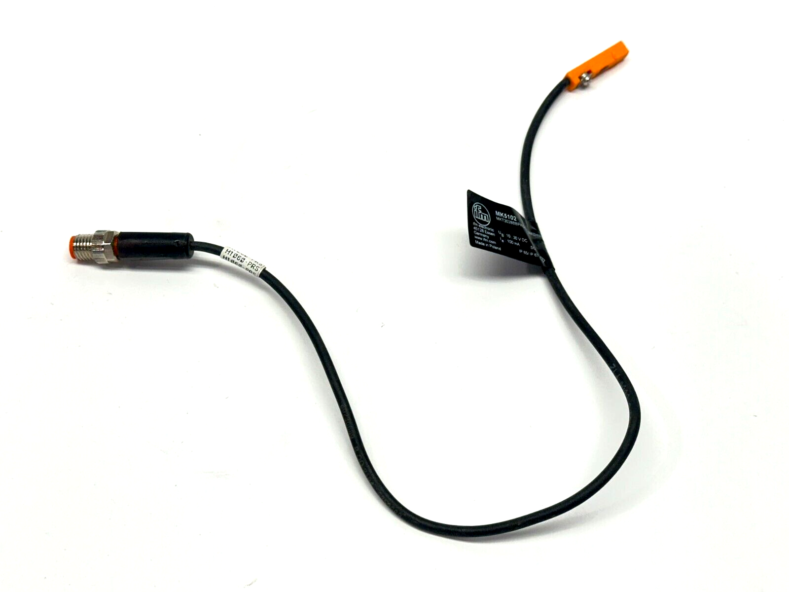 MK5102, MKT3028BBPKG/G/0,3M/ZH/ASR | ifm MK5102 T-Slot Cylinder Sensor MKT3028BBPKG/G/0,3M/ZH/ASR - Used - Maverick Industrial Sales