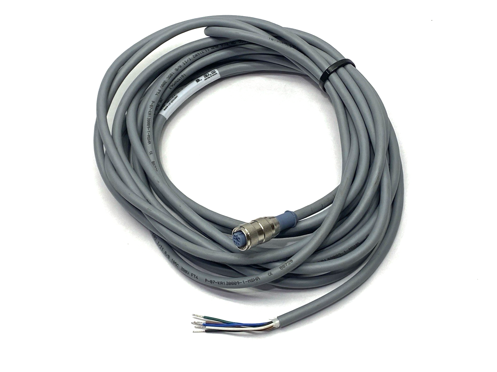 Turck WAKW 4.5T-6/CS12047 Single-Ended EuroFast Cordset Female M12 4-Pin U-58192 - Used - Maverick Industrial Sales