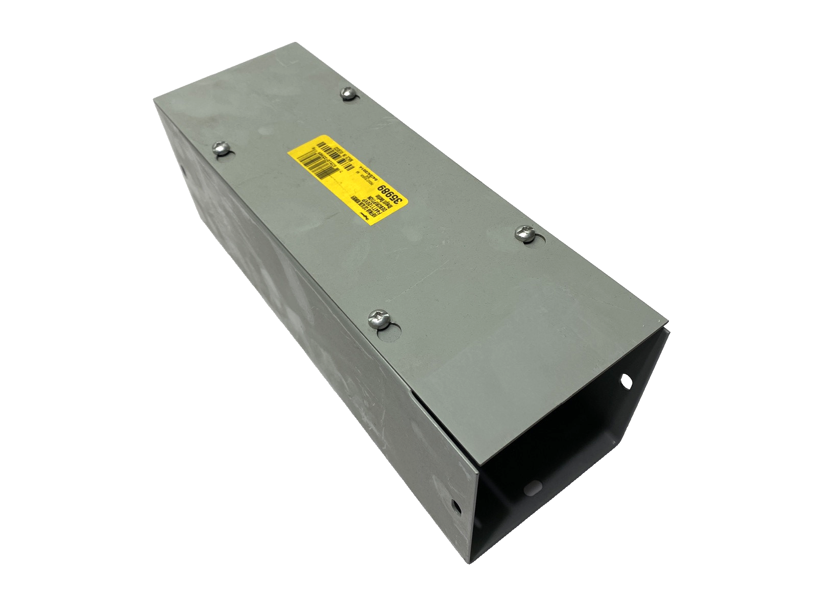 Hoffman F44T112GVP Gray Straight Section Lay-In Wireway 35989 12" x 4" x 4" - New – Open box - Maverick Industrial Sales