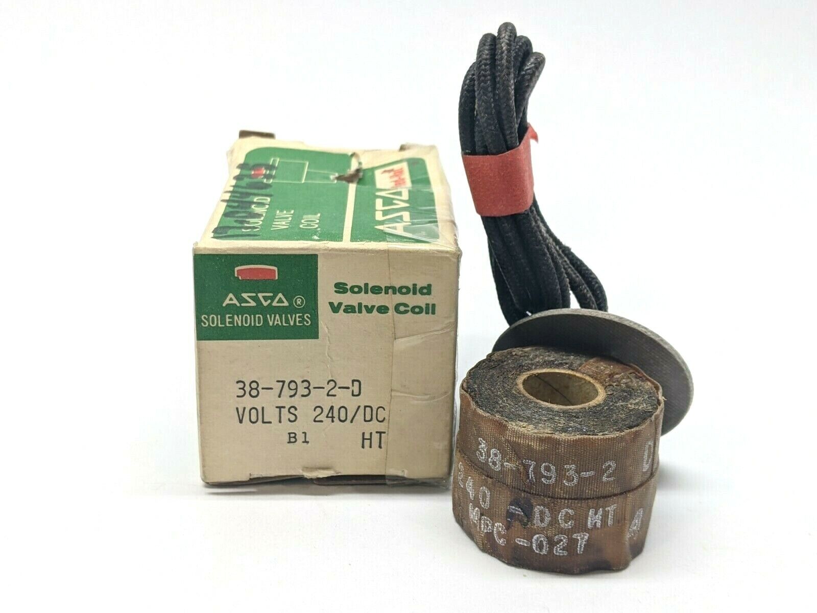 Asco 38-793-2-D Solenoid Valve Coil 240/DC HT - Maverick Industrial Sales