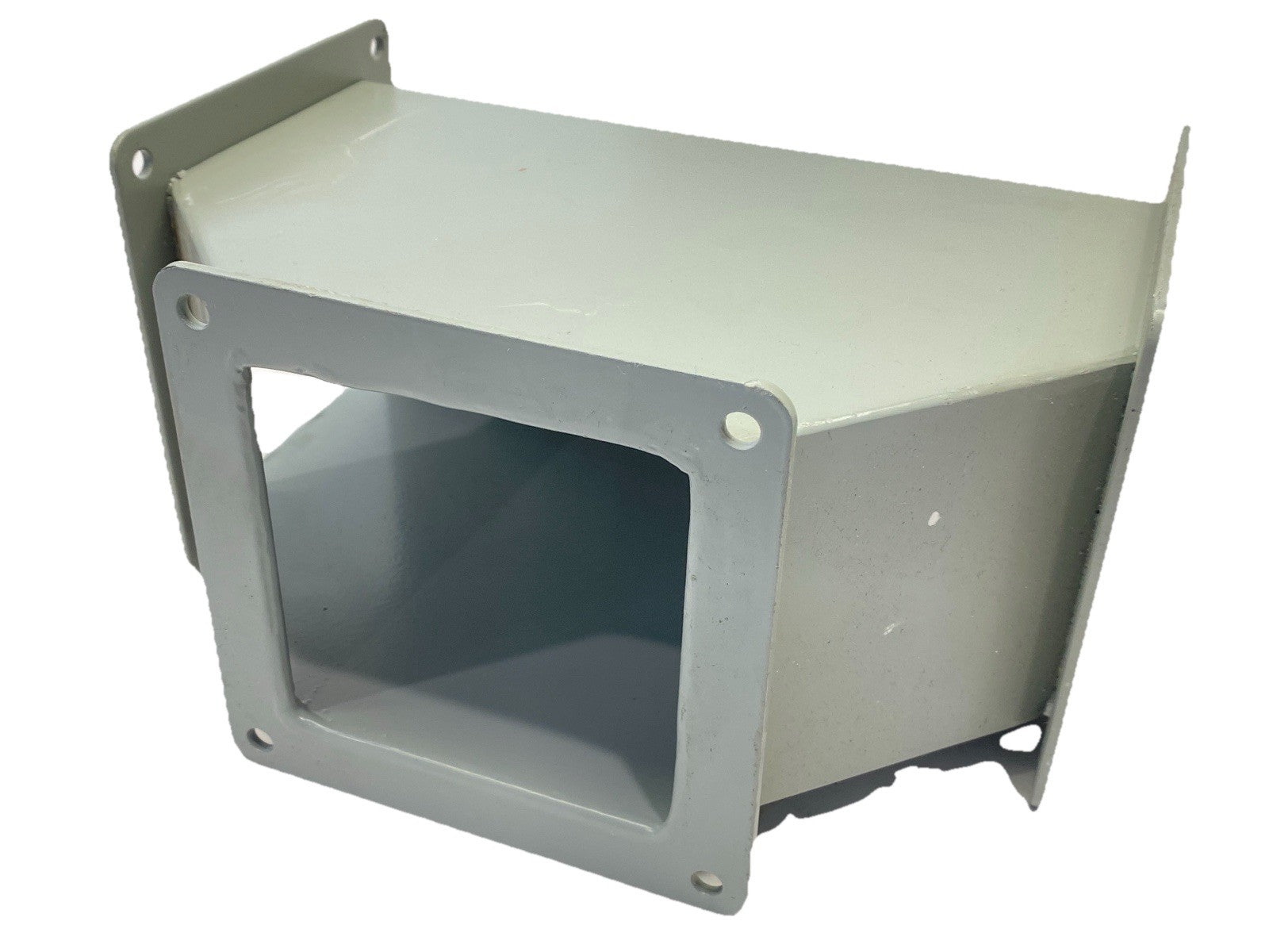 Hoffman F44WT Wireway Tee Feed-Through 4" x 4" Gray Steel - Maverick Industrial Sales