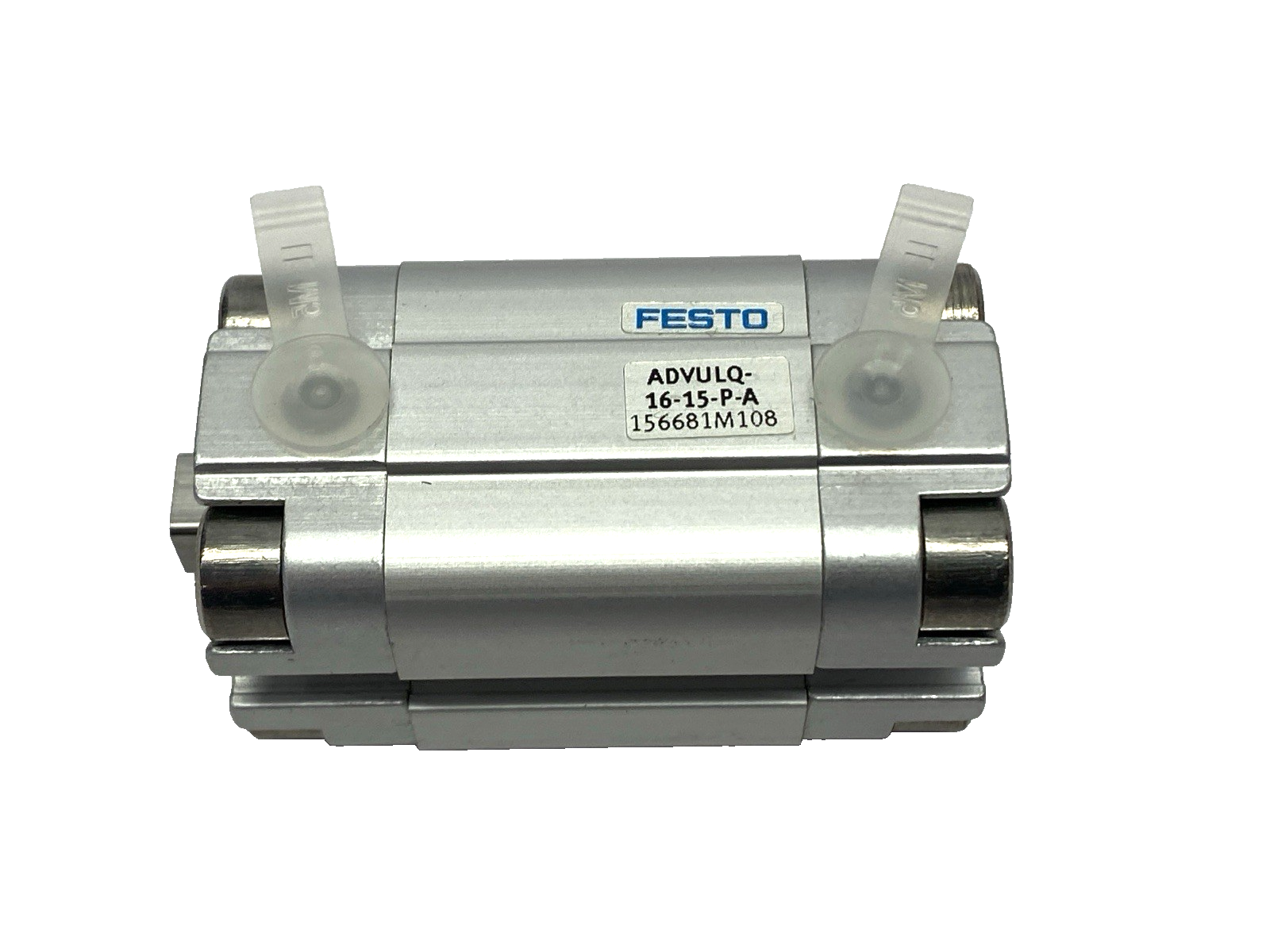 Festo ADVULQ-16-15-P-A Compact Pneumatic Cylinder 15mm Stroke 15661M108 - Maverick Industrial Sales