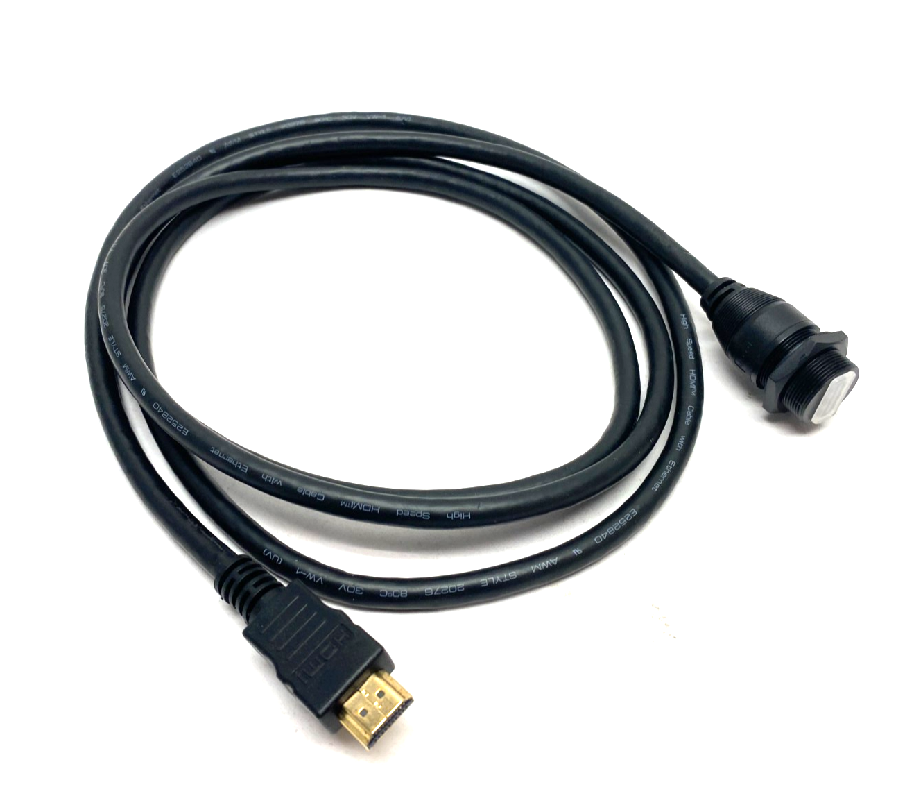 HA00003-2M | L-Com V Male to Female HDMI Waterproof Cable Assembly 2m - New – Open box - Maverick Industrial Sales