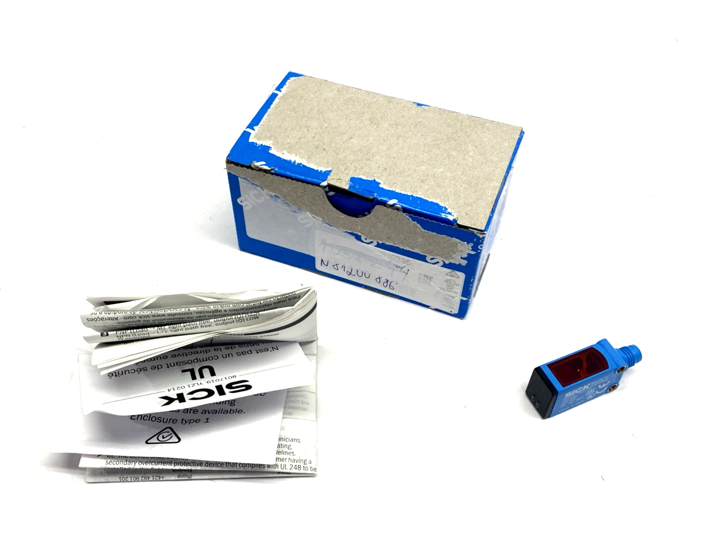 Sick WS4SL-3D2236 Photoelectric Switch 2064095 - New – Open box - Maverick Industrial Sales