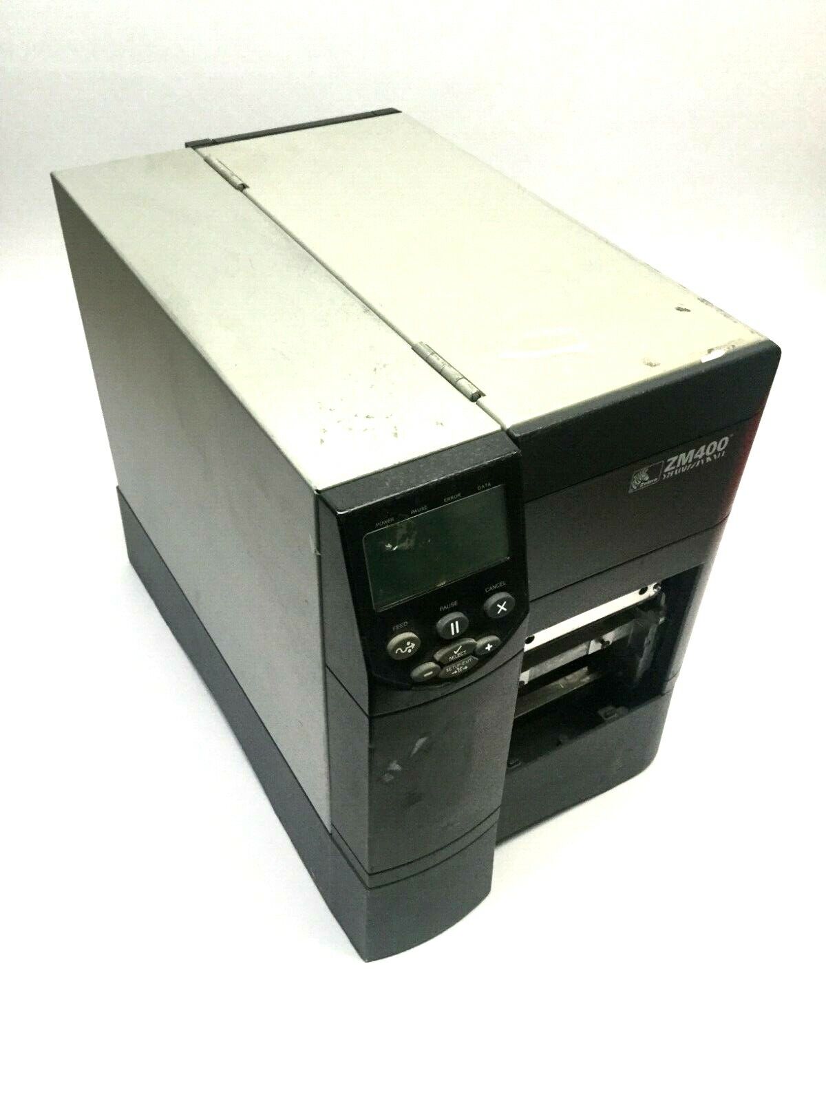 Zebra ZM400-2001-4000T Thermal Label Printer ZM400 - B - For parts or not working - Maverick Industrial Sales