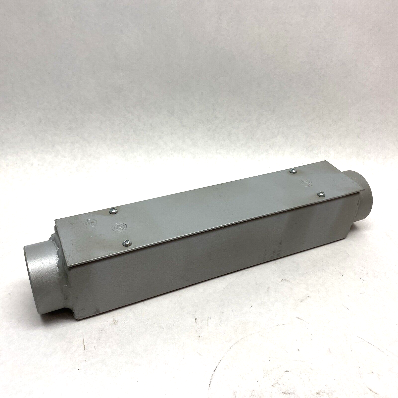 1202 | Appleton 1-1/2" Steel Pull Box With Threaded Hubs and Covers 12 Inch - New Other - Maverick Industrial Sales