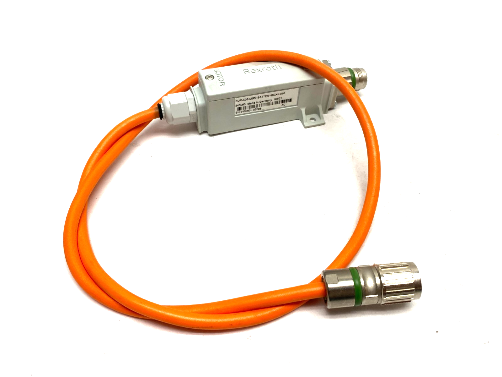 SUP-E02-MSM-BATTERYBOX-L010 | Bosch Rexroth Encoder Accessory R911346063 - Used - Maverick Industrial Sales