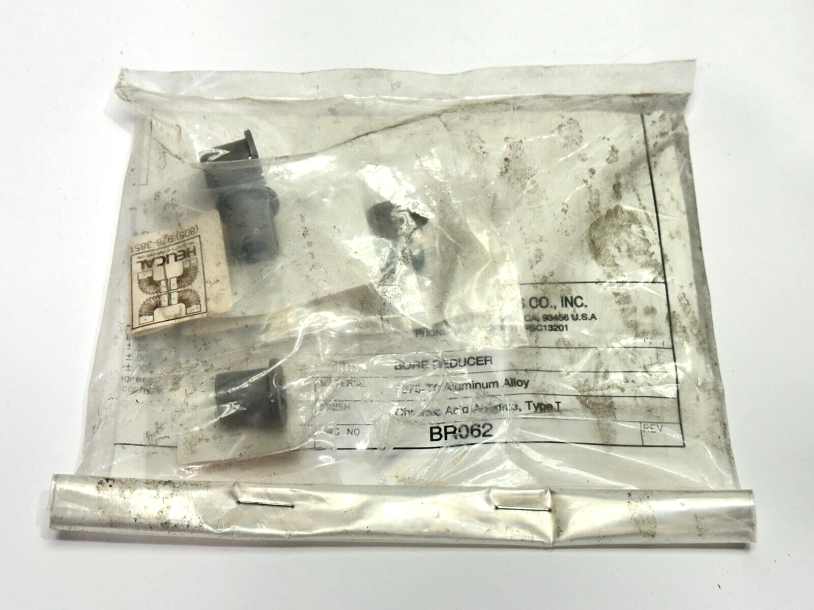 BR062-12-8 | Helical Bore Reducer 7075-T6 PKG OF 4 - New - Maverick Industrial Sales