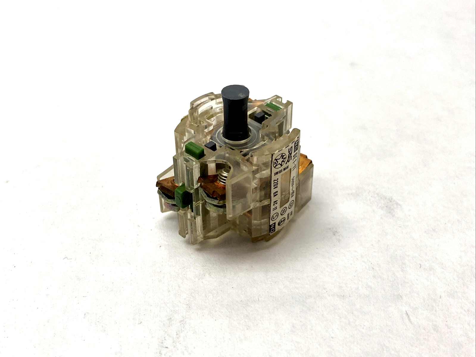 Sprecher+Schuh DE1-11 Contact Block 500V 10A - Maverick Industrial Sales