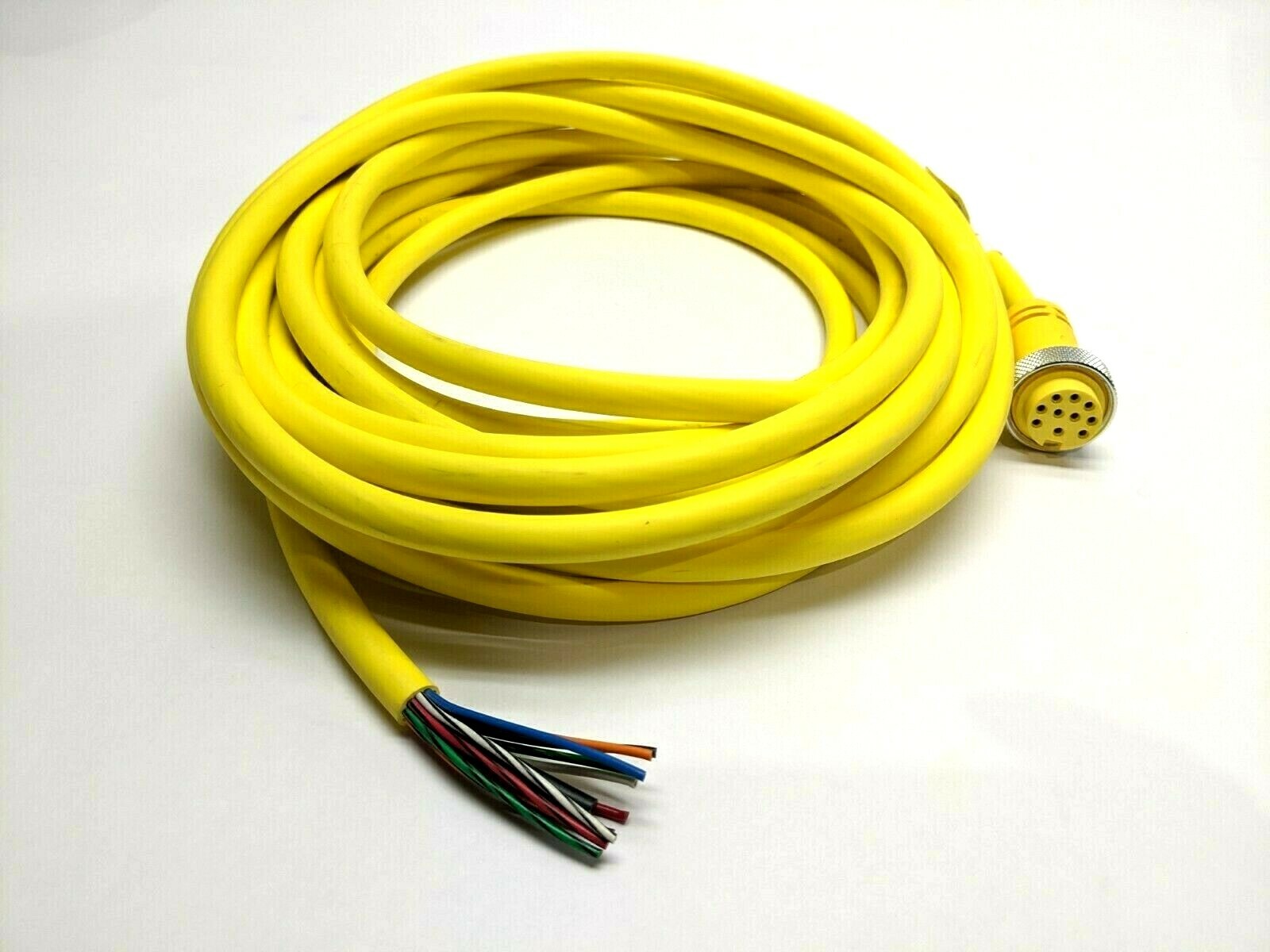 Euchner C-MINF10-10X1,0PU09,1-MA-100956 Connector Cable 10 Pin - Used - Maverick Industrial Sales