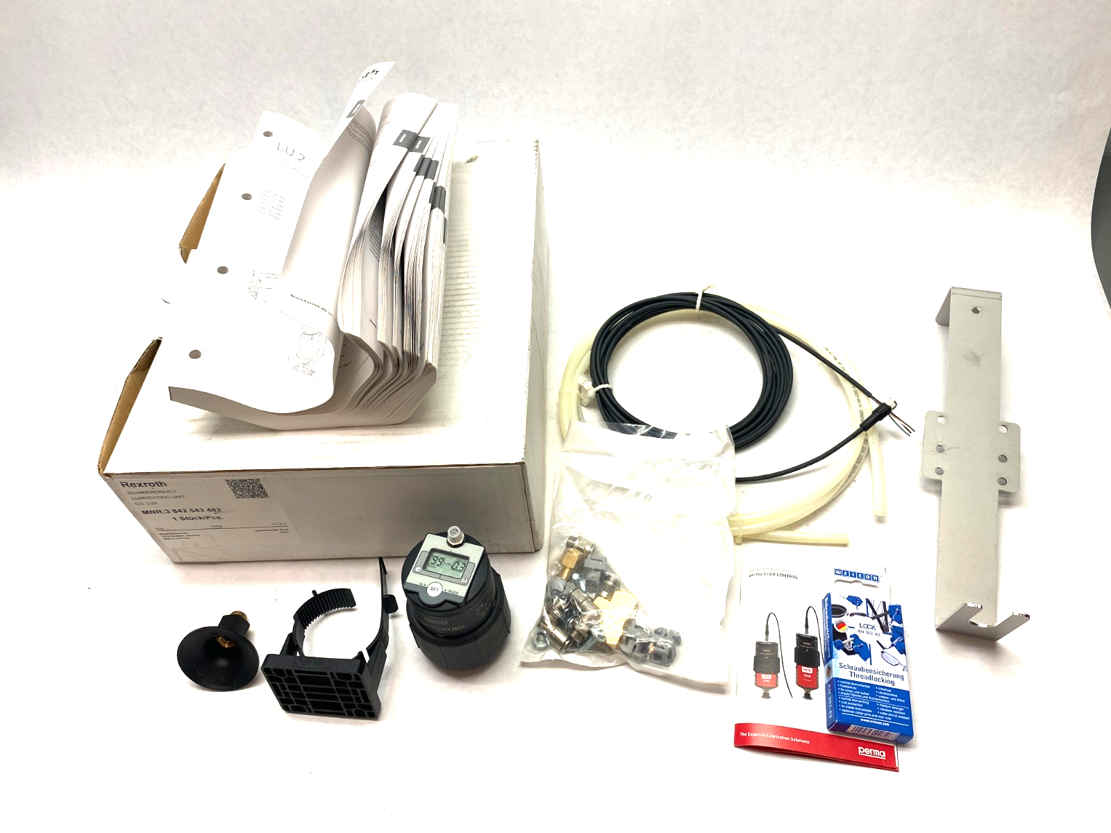 Bosch Rexroth 3842543482 Automatic Star Control Lubrication Unit LU 2 - Maverick Industrial Sales
