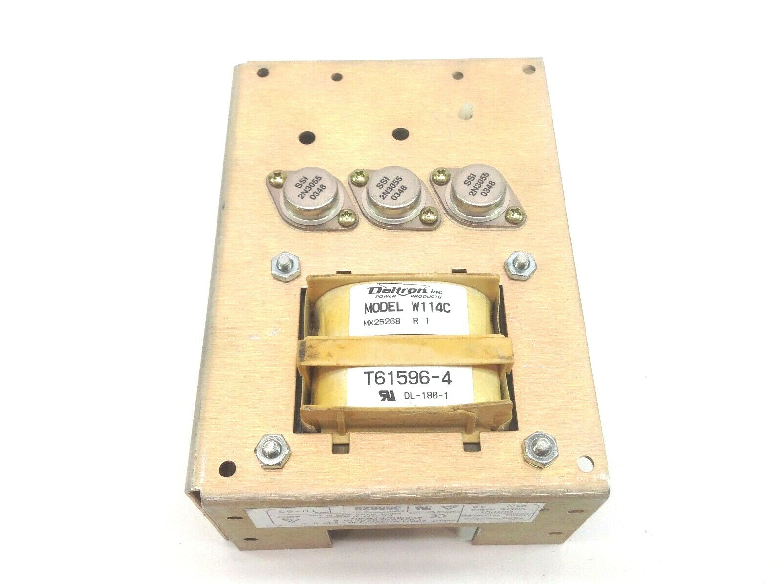 W114C-EC | Deltron 24V 3.6A Output Power Supply - Used - Maverick Industrial Sales