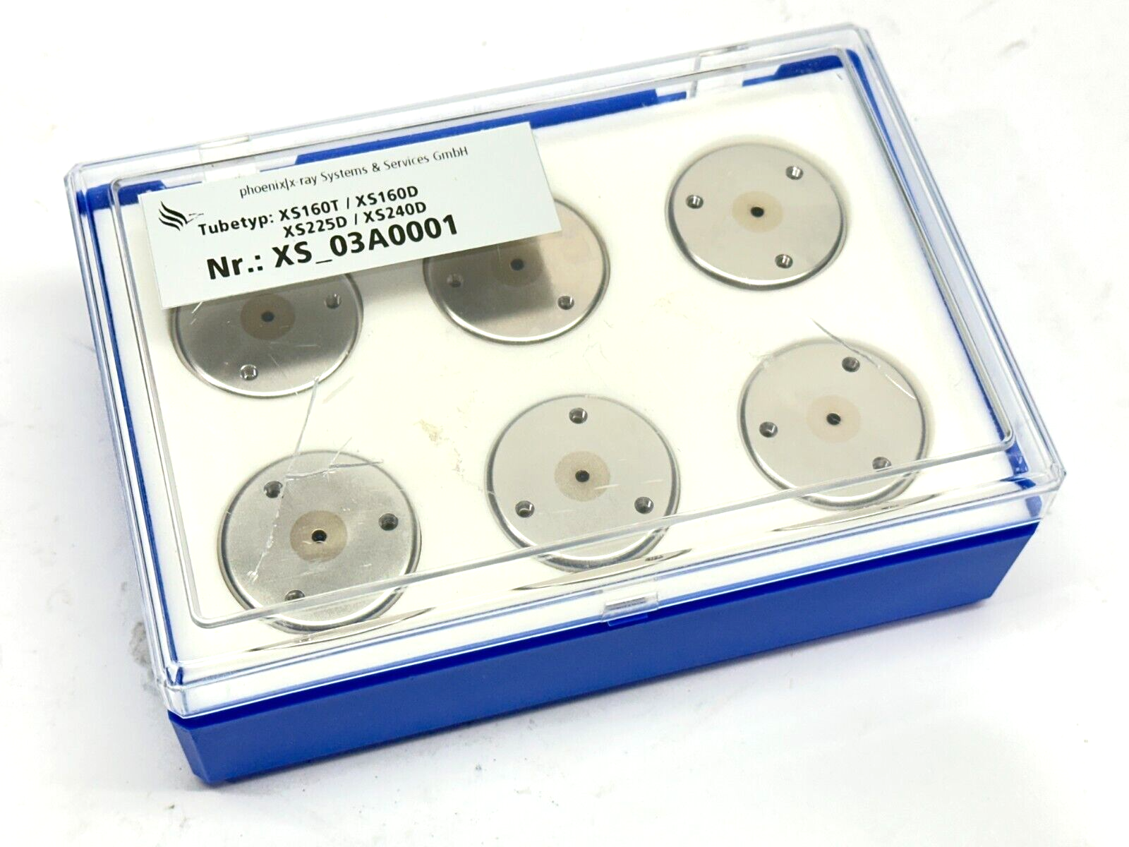 Phoenix X-Ray Systems XS-03A0001 X-Ray Filament Tube Type XS160T XS225D PK OF 6 - For parts or not working - Maverick Industrial Sales