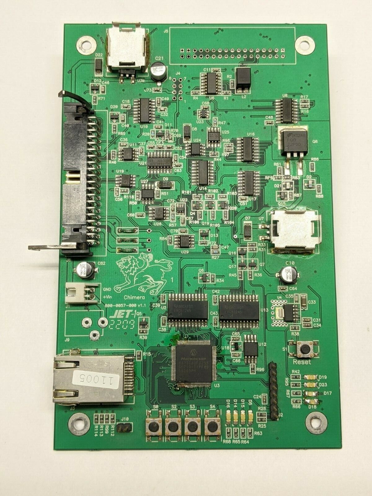 800-0057-000 V1.1 JET-1 2209 | Chimera Circuit Board - Used - Maverick Industrial Sales