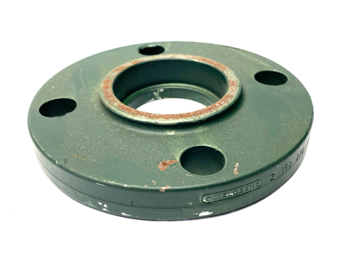 Weldbend 2 150 STD B16.5 A105 SA105 3DL32 125 Socket Weld Flange 2" ID 6" Dia. - Maverick Industrial Sales