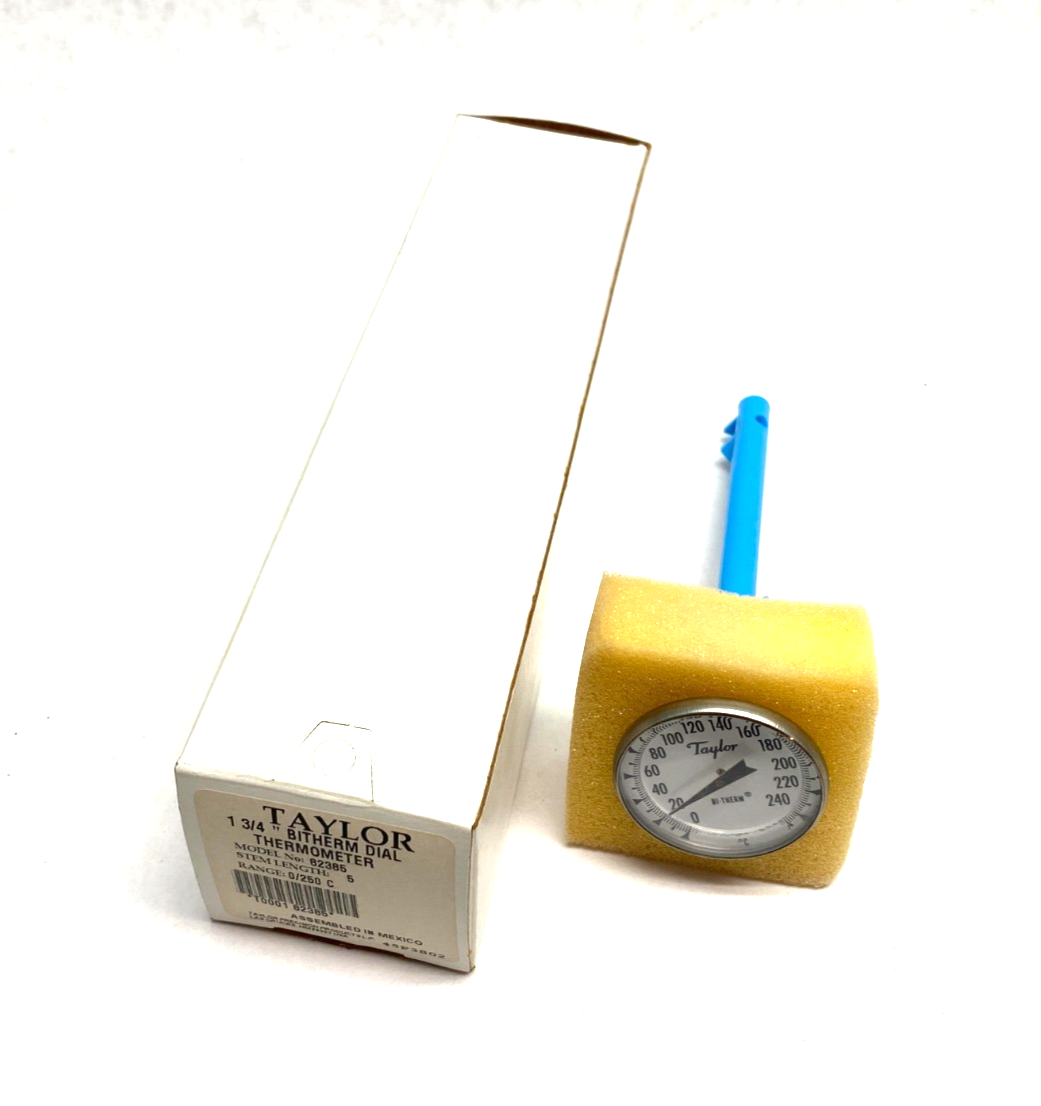 Taylor 82385 Bitherm 1-3/4" Dial Thermometer 5" Stem - Maverick Industrial Sales