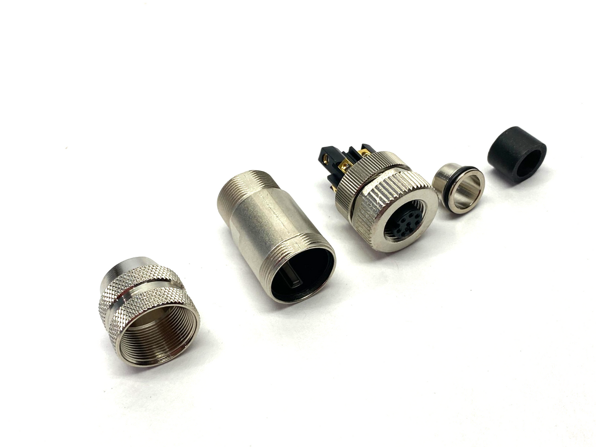 Murrelektronik 7000-17361-0000000 Female Plug, Straight, 8-Pole, M12, 30V 2A - Maverick Industrial Sales