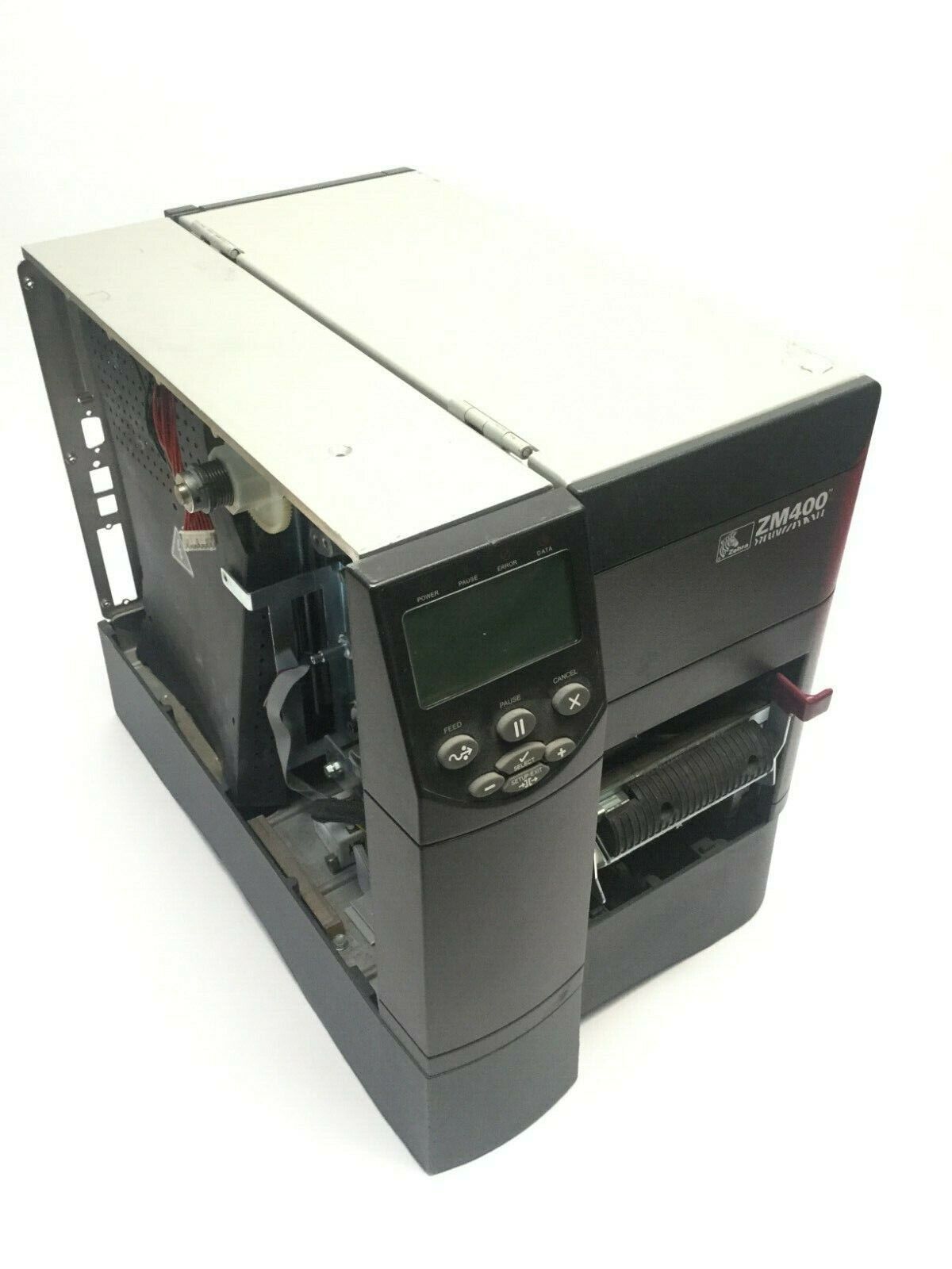 Zebra ZM400-2001-4000T Thermal Label Printer ZM400 - D - For parts or not working - Maverick Industrial Sales
