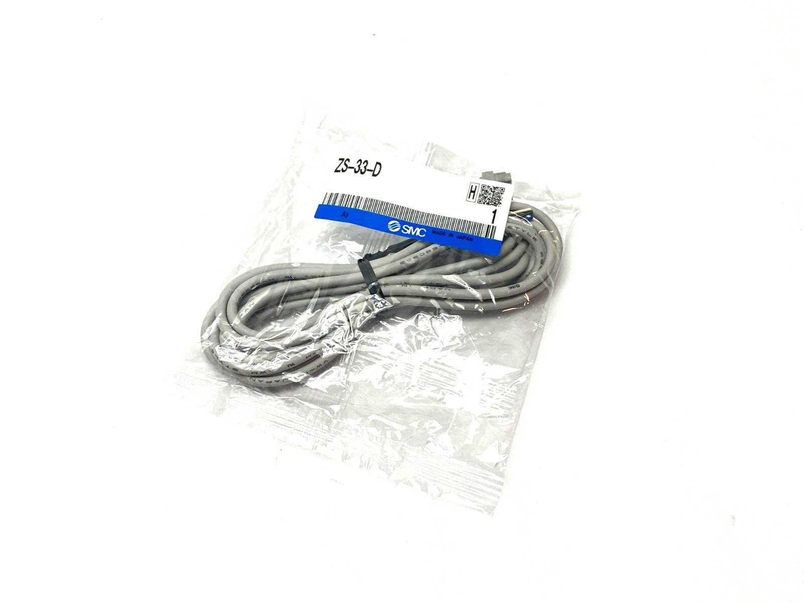 SMC ZS-33-D Flow Switch Connection Cable 4-Wire 2m Length - New - Maverick Industrial Sales