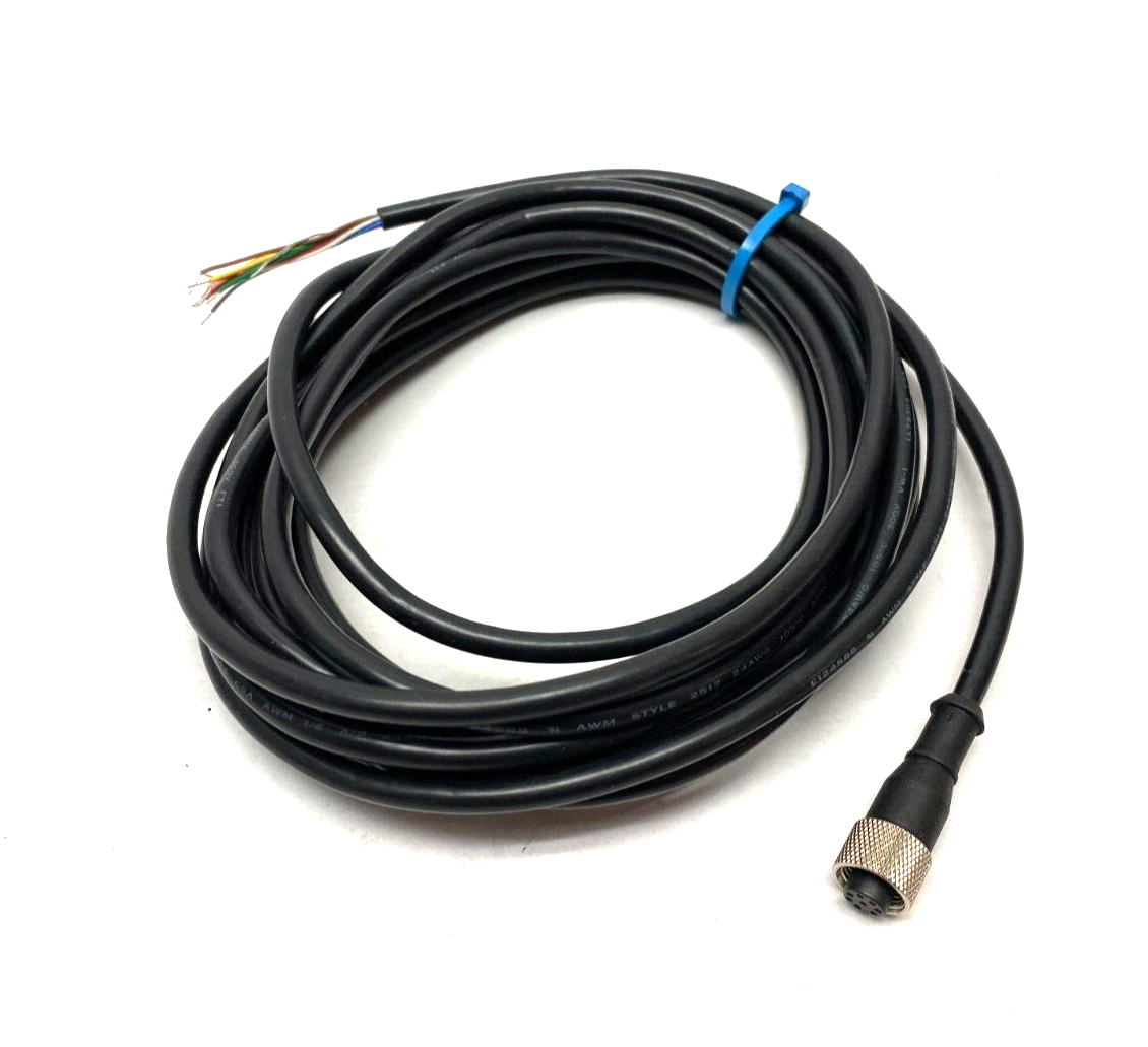 Banner MQDC2S-815 Single Ended Cordset M12 8-Pin Straight to Pigtail 70976 - Maverick Industrial Sales
