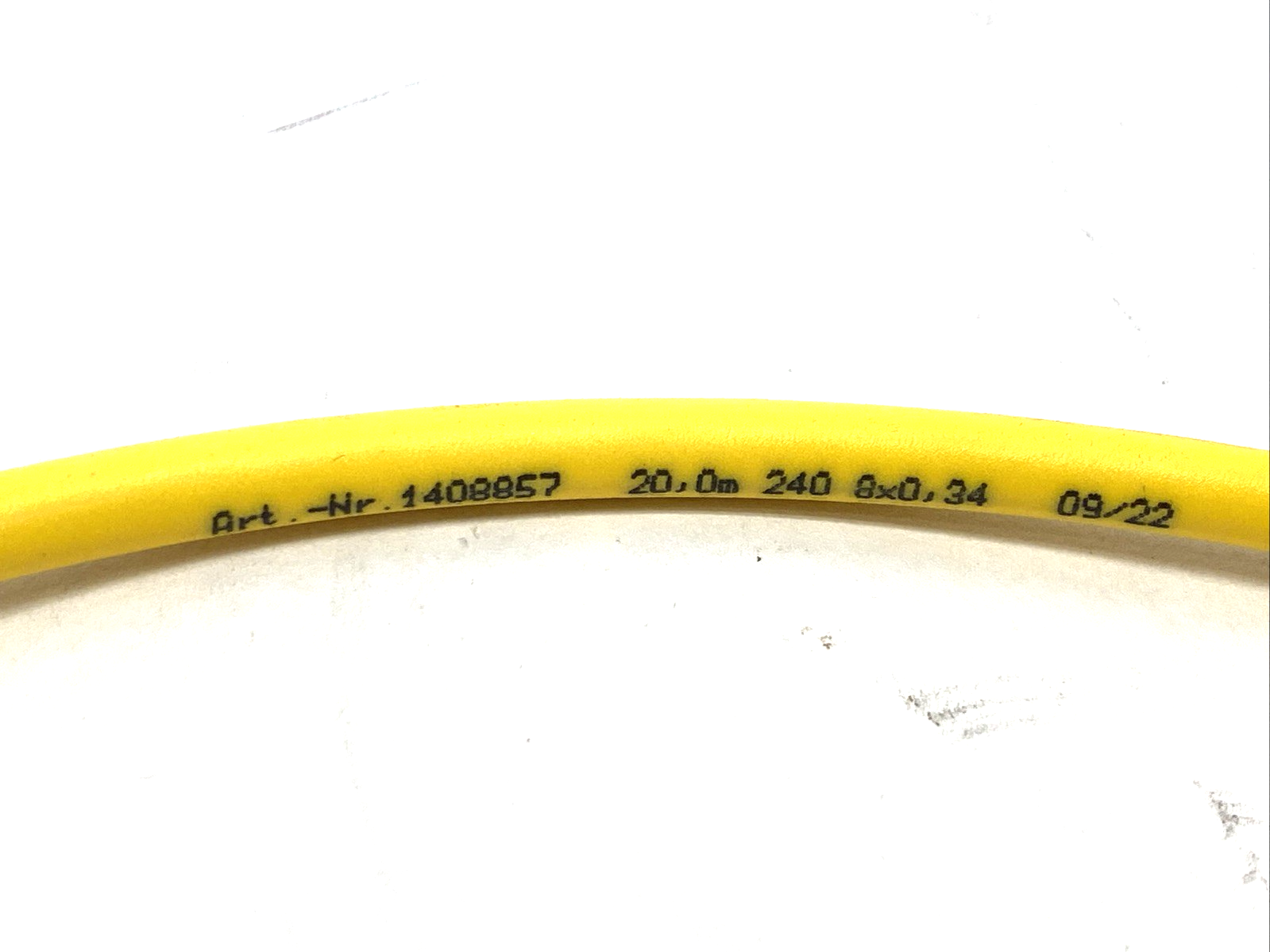 Phoenix Contact SAC-8P-20,0-240/M12FS 0,34 Cable M12 Female 8-Pin 20m 1408857 - New – Open box - Maverick Industrial Sales