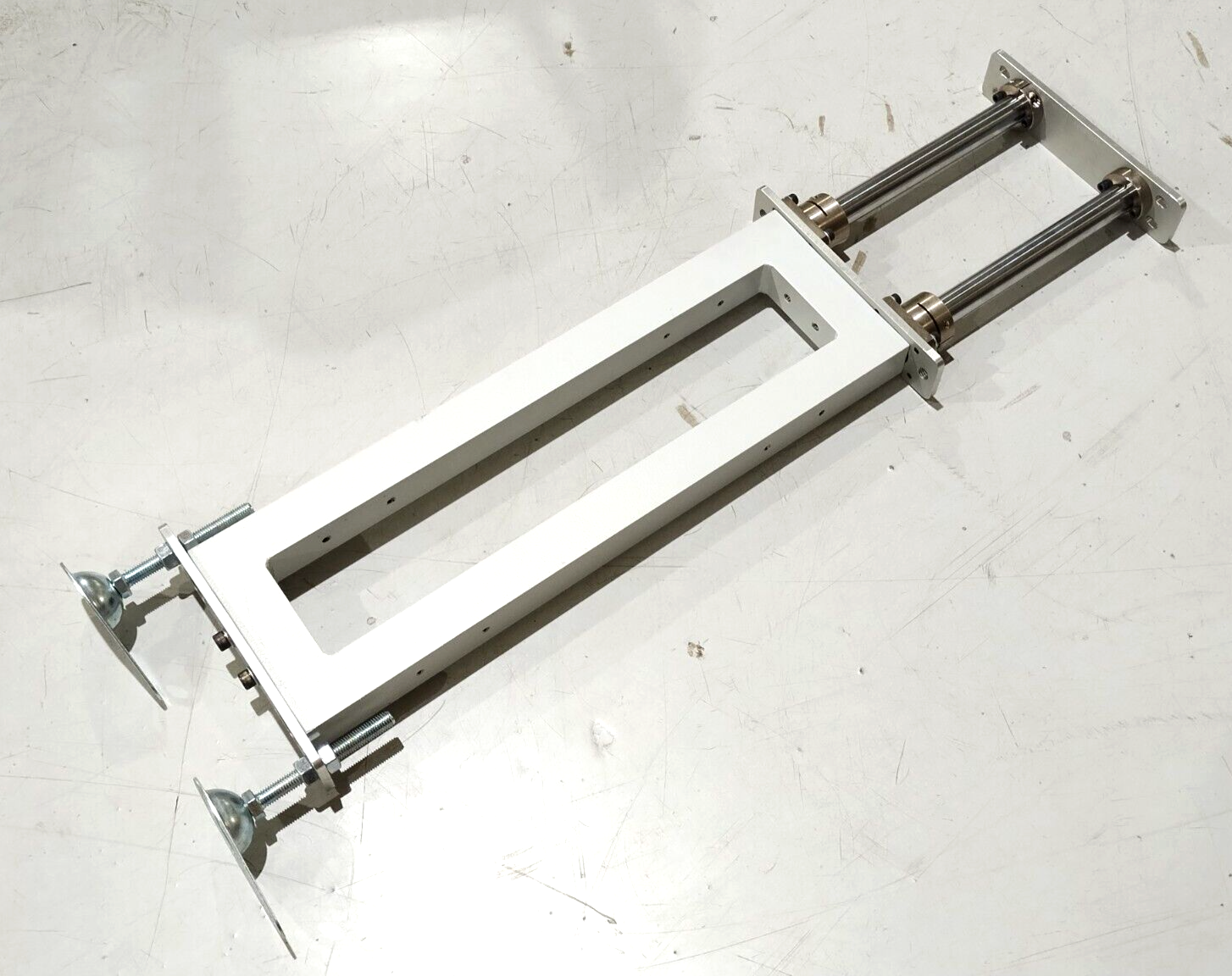 MiSUMi WA Conveyor Support Stands/Legs With Adjustable Feet & Height, H-Type - Maverick Industrial Sales