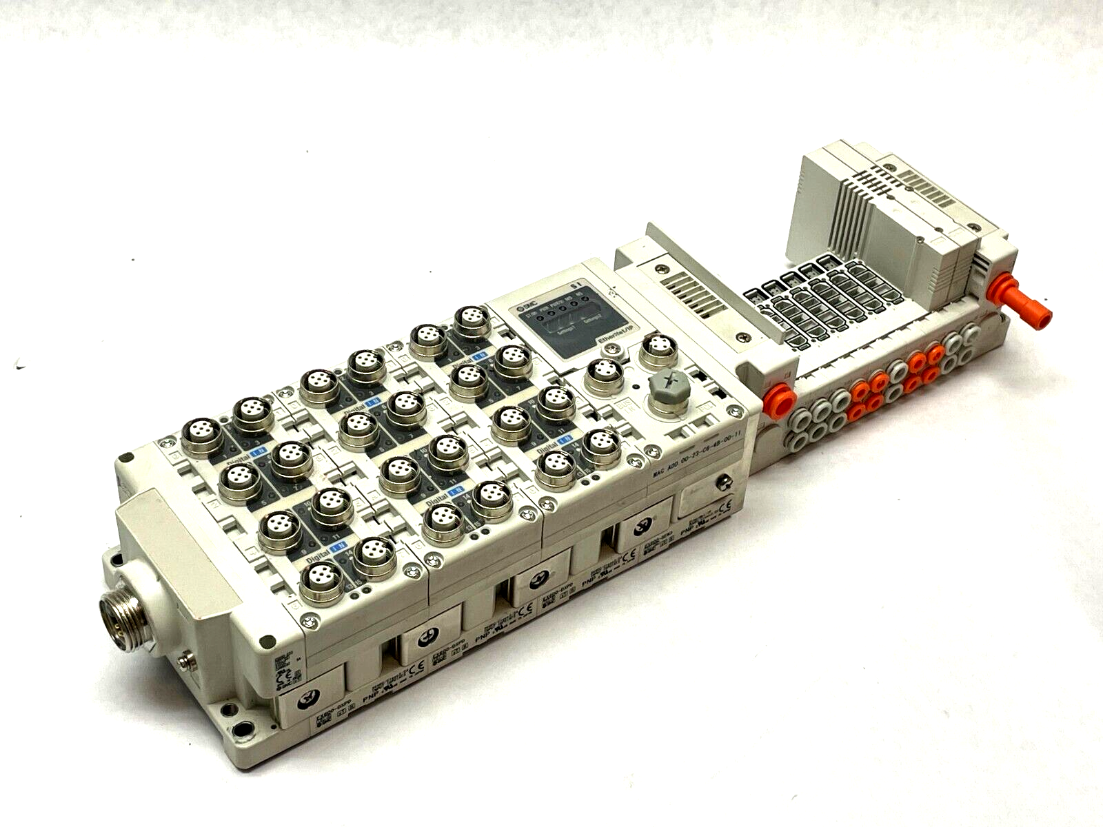 SS5Y3-10S6EB33-10F-N7 | SMC Ethernet IP Manifold Assembly - Used - Maverick Industrial Sales