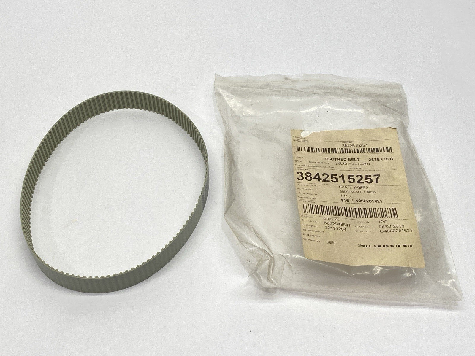 Bosch Rexroth 3842515257 Toothed Belt 25T5/610 - Maverick Industrial Sales