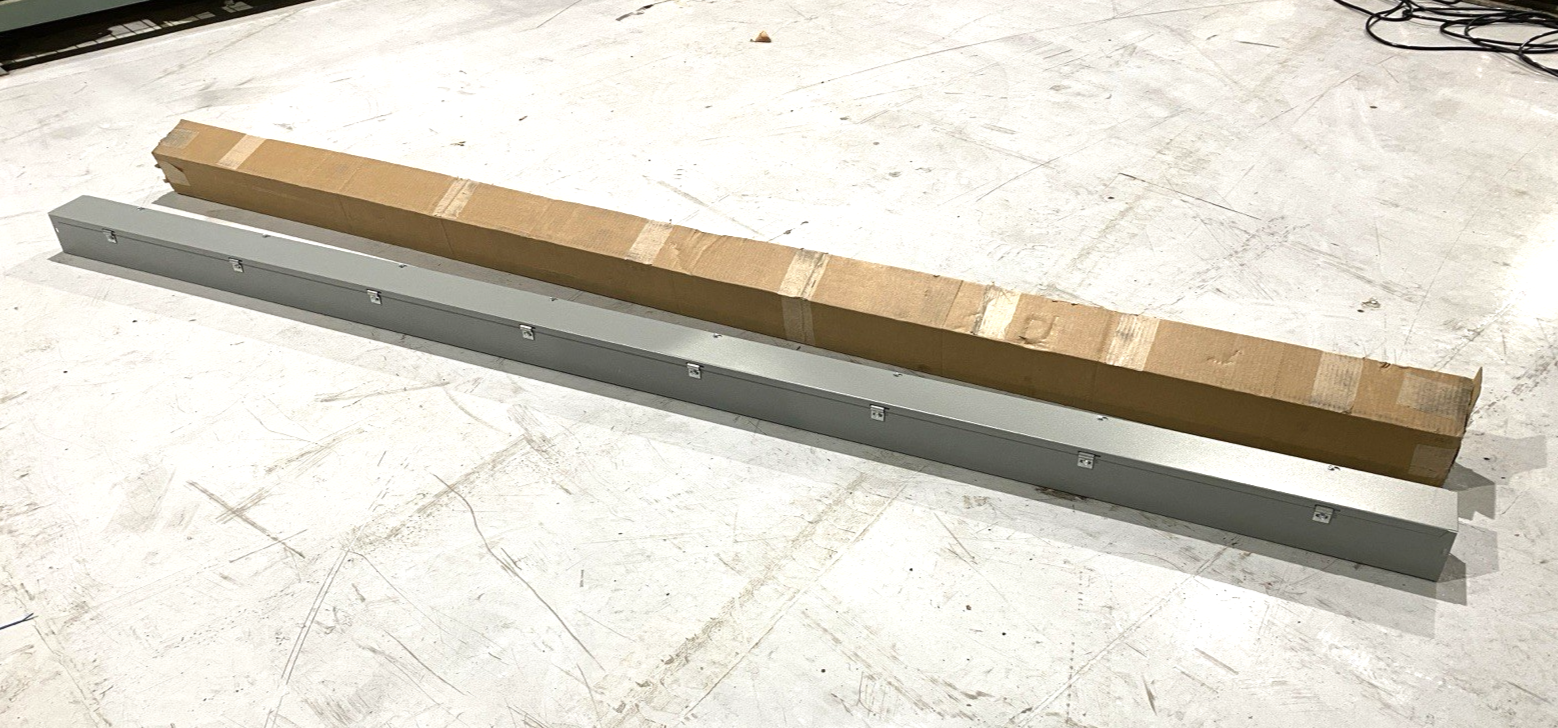 Wiegmann HS4410NK WW 10FT Wireway Straight Section 4" x 4" x 120" Steel, 2VE34 - Maverick Industrial Sales