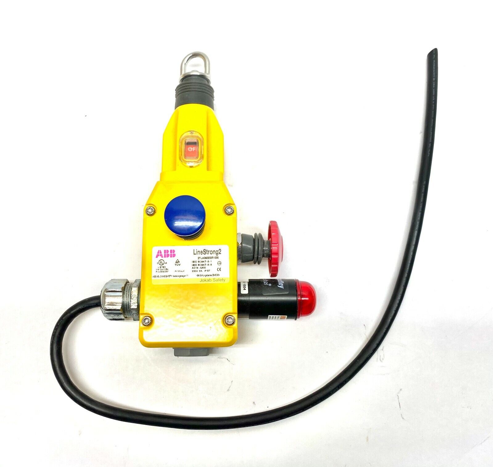 ABB 2TLA050202R1030 LineStrong2 Grab Wire Switch w/ E-Stop - Used - Maverick Industrial Sales