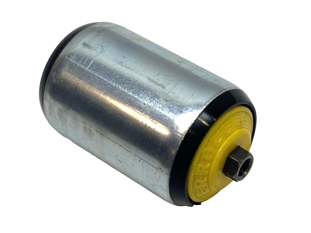 Knapp IN1453088 Conveyor Roller ES 88mm Steel Yellow Hub - Maverick Industrial Sales