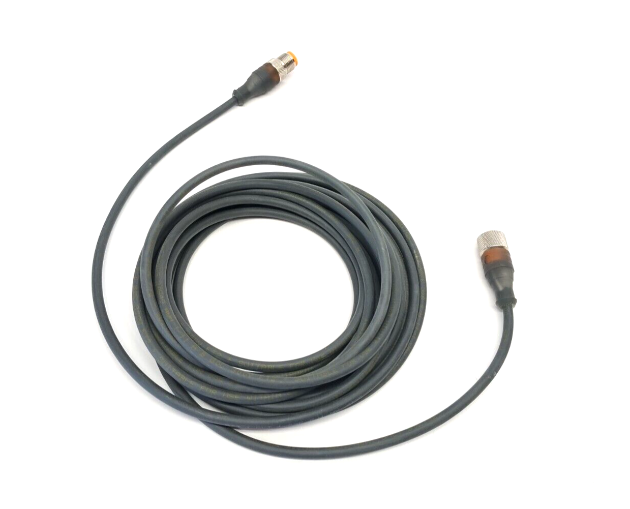 11826, RST 4-RKT 4-225/5 M, RST 4-RKT 4-225/5M | Lumberg Automation RST 4-RKT 4-225/5M Cordset M12 Male To Female 4-Pin 5m 11826 - Used - Maverick Industrial Sales