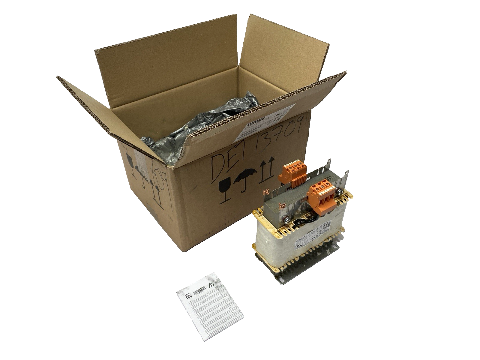 Siemens 6SL3000-0CE21-0AA0 Sinamics Line Reactor 480V 10kW - Maverick Industrial Sales