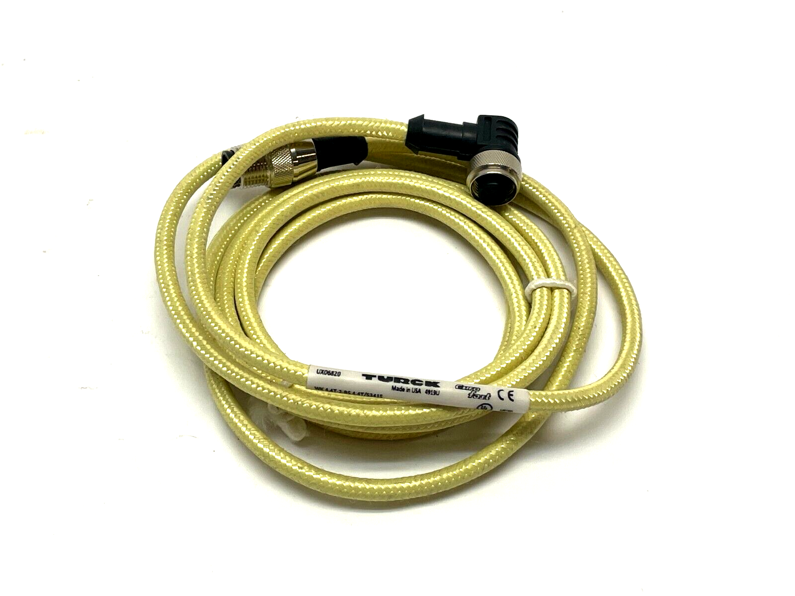 Turck WK 4.4T-2-RS 4.4T/S3415 Double Ended Cordset 2m Length UX06820 - New – Open box - Maverick Industrial Sales