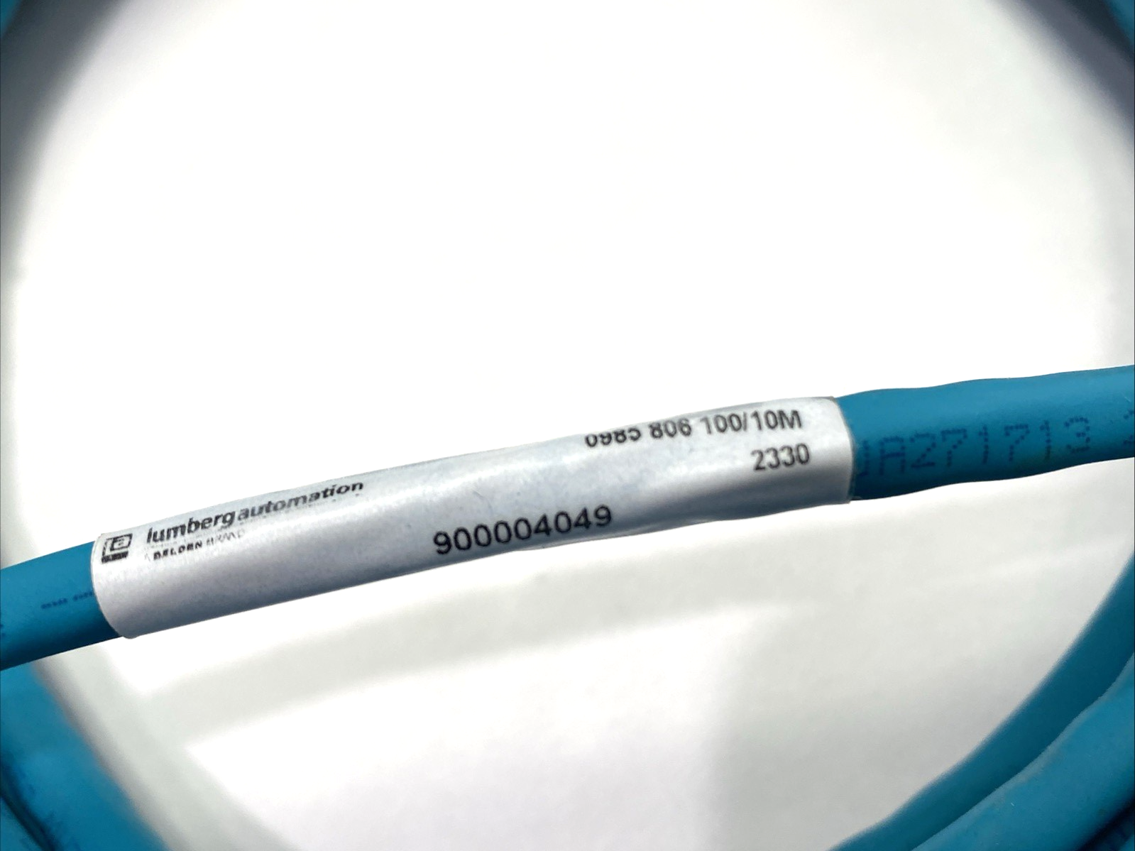 Lumberg Automation 0985 806 100/10M Double-Ended M12 Male Cordset 900004049 - Maverick Industrial Sales