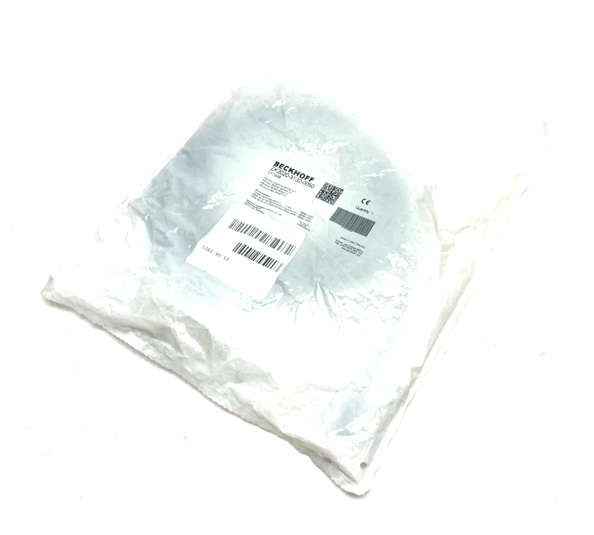 Beckhoff ZK2020-3132-0050 Double Ended Power Cable M8 4-Pin 5m 017948 - Maverick Industrial Sales