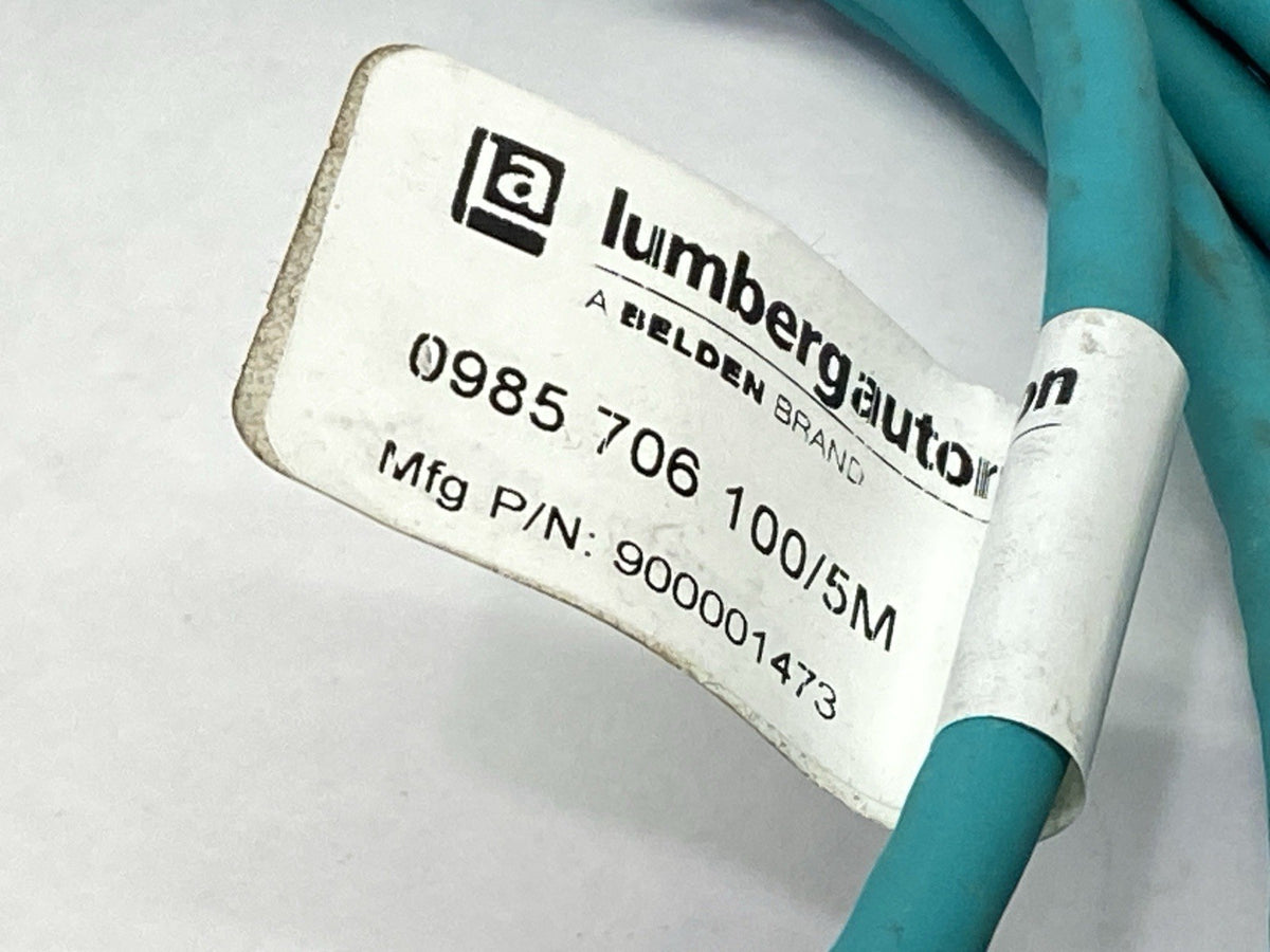 0985 706 100/5M | Lumberg Automation Ethermate Cat5e Cable 900001473 - New Other - Maverick Industrial Sales