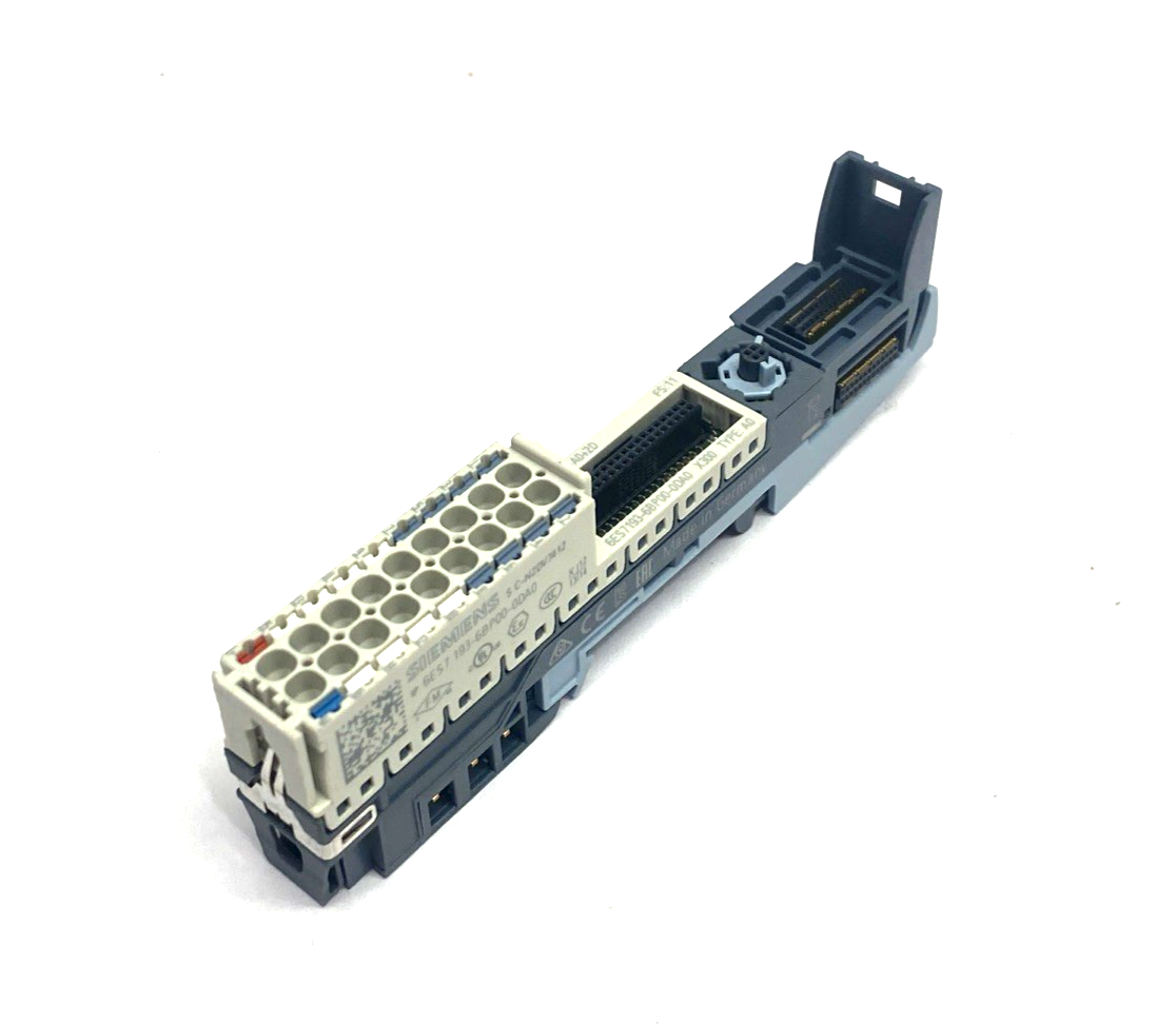 6ES7193-6BP00-0DA0 | Siemens SIMATIC ET 200SP, BaseUnit BU15-P16+A0+2D - Used - Maverick Industrial Sales